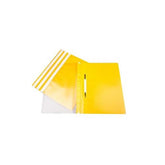 ValueX Report File Polypropylene A4 Yellow (Pack 25) - 8020690